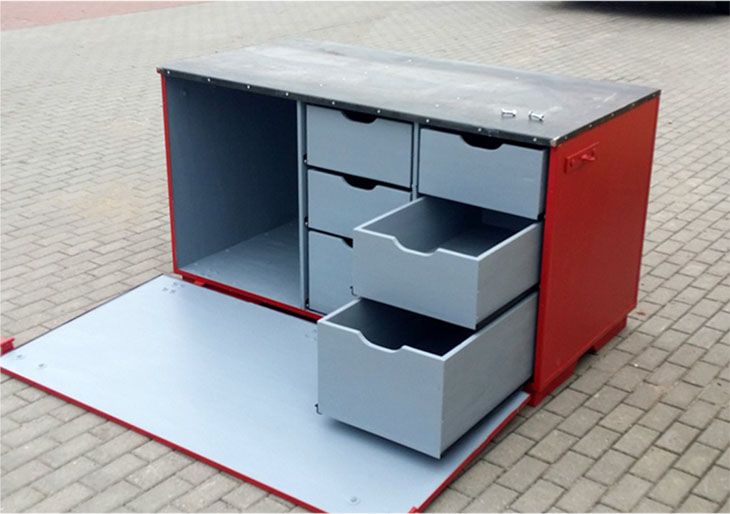 Skrzynie transportowe systemowe