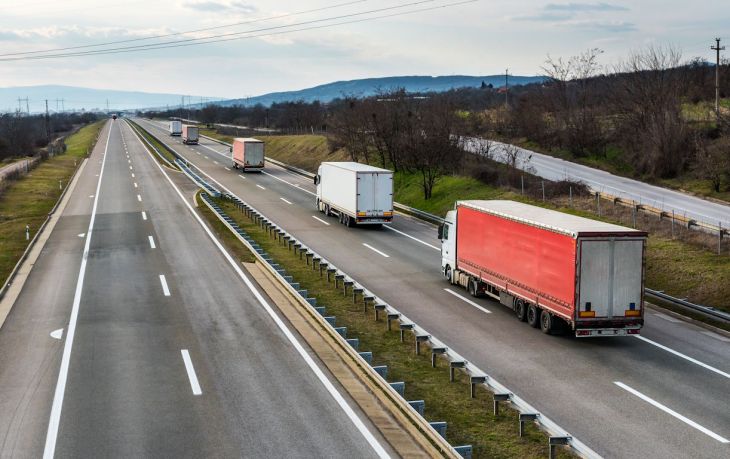 długa trasa transportowa