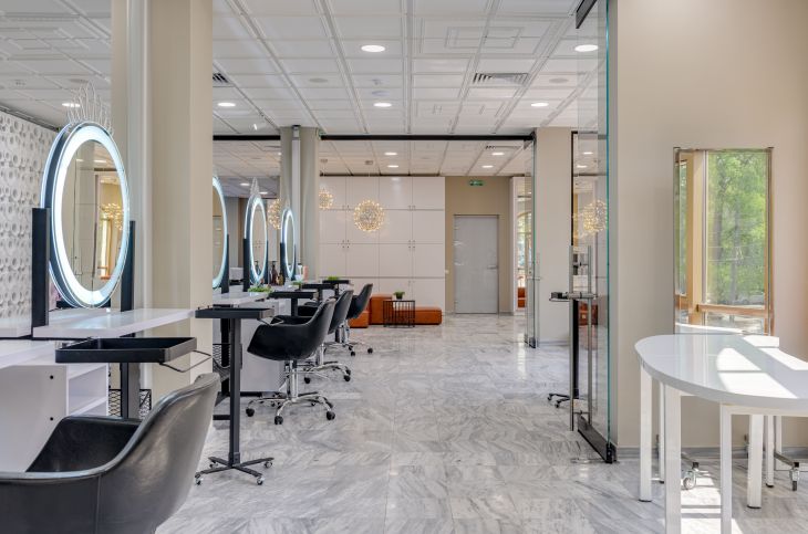 salon kosmetyczny wnętrze