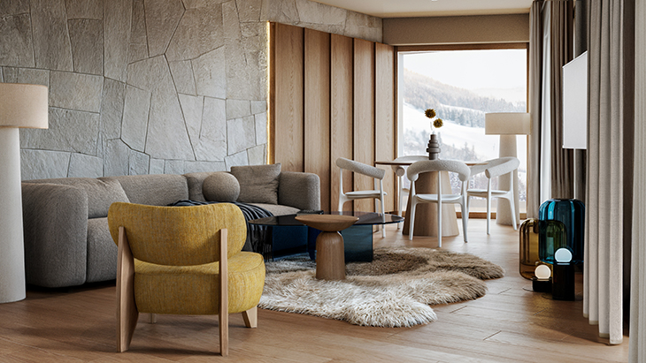 sky resort apartament w górach